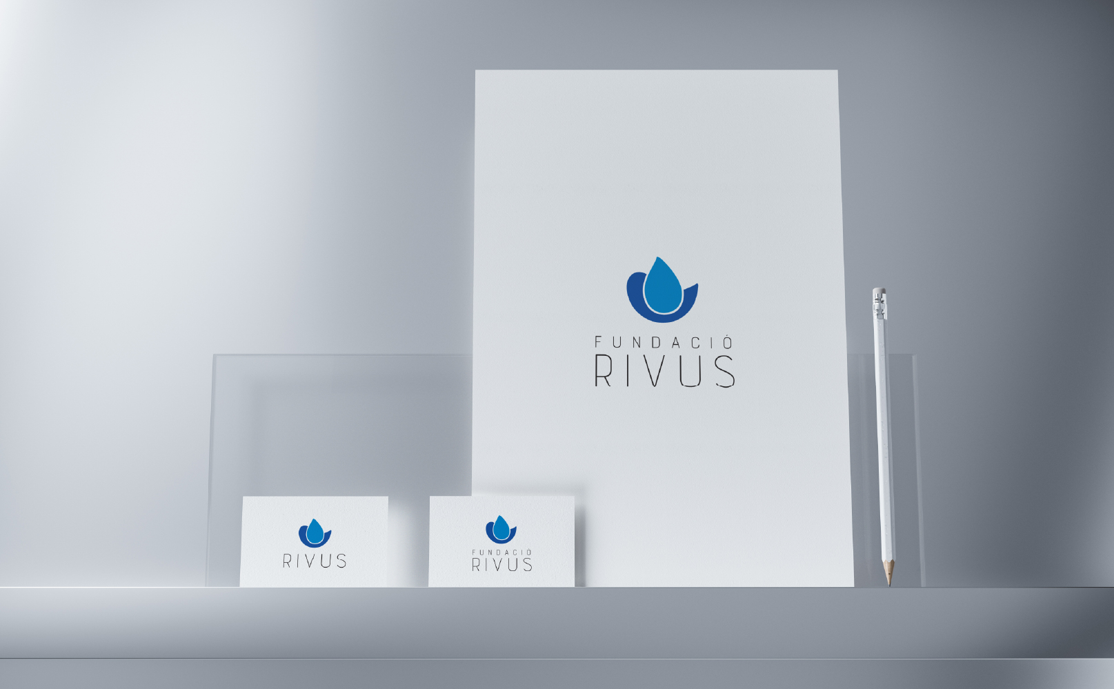 FUNDACIO RIVUS LOGO DESIGN NUVU JABOIS FREELANCE BARCELONA FUNDACIO RIVUS LOGO DESIGN NUVU JABOIS FREELANCE BARCELONA